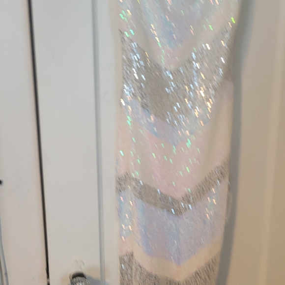 NWT Sequin Asymmetrical Dress - Picture 3 of 6